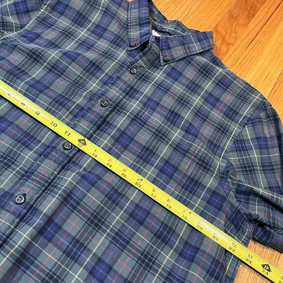 Denim & Supply Lot of 2 Mens Large Plaid ButtonDown Shirt Ralph Lauren Green Red - Picture 5 of 15